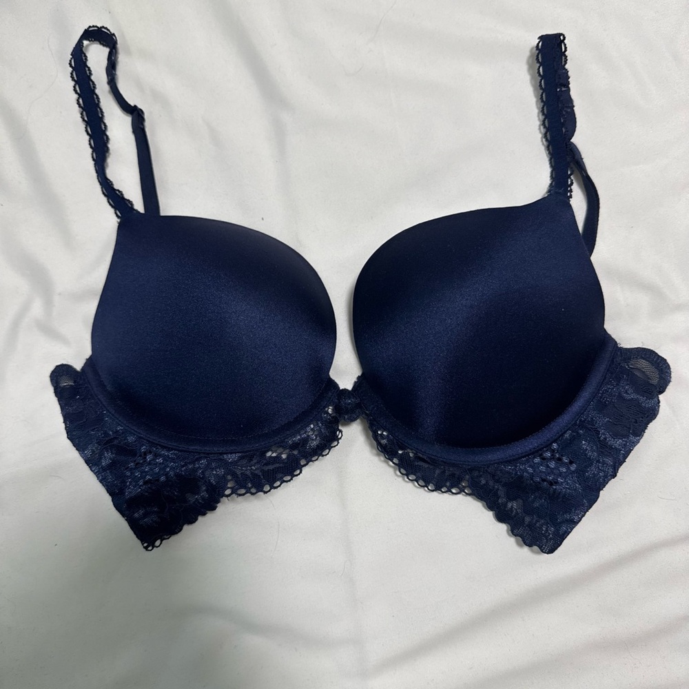 La SENZA Beyond Sexy Midnight Blue Lace Bra